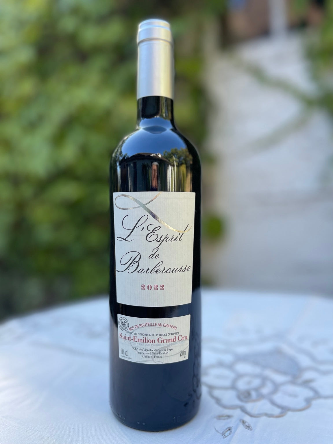 L'Esprit de Barberousse 2022 Saint-Emilion Grand Cru｜一公頃老藤的聖愛美濃特級園故事