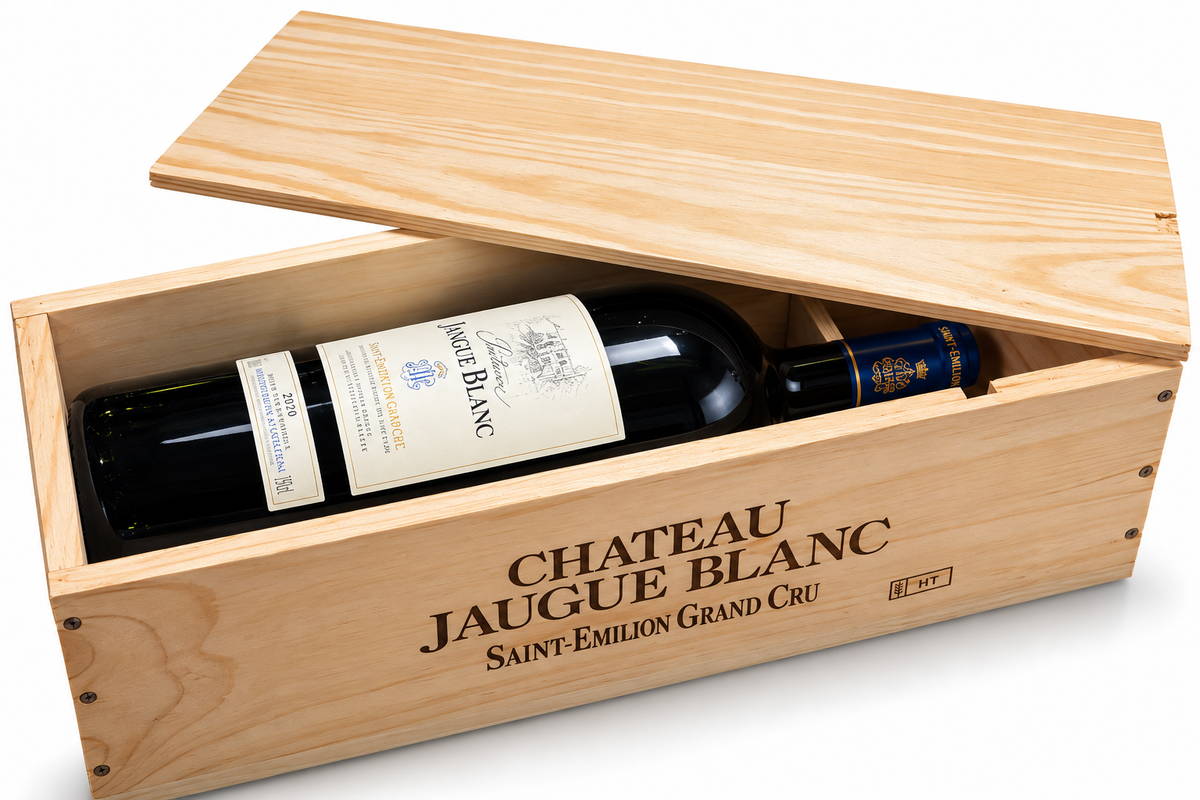 Château Jaugue Blanc Grand Cru 2020 Magnum｜1.5L 酒莊木盒典藏版