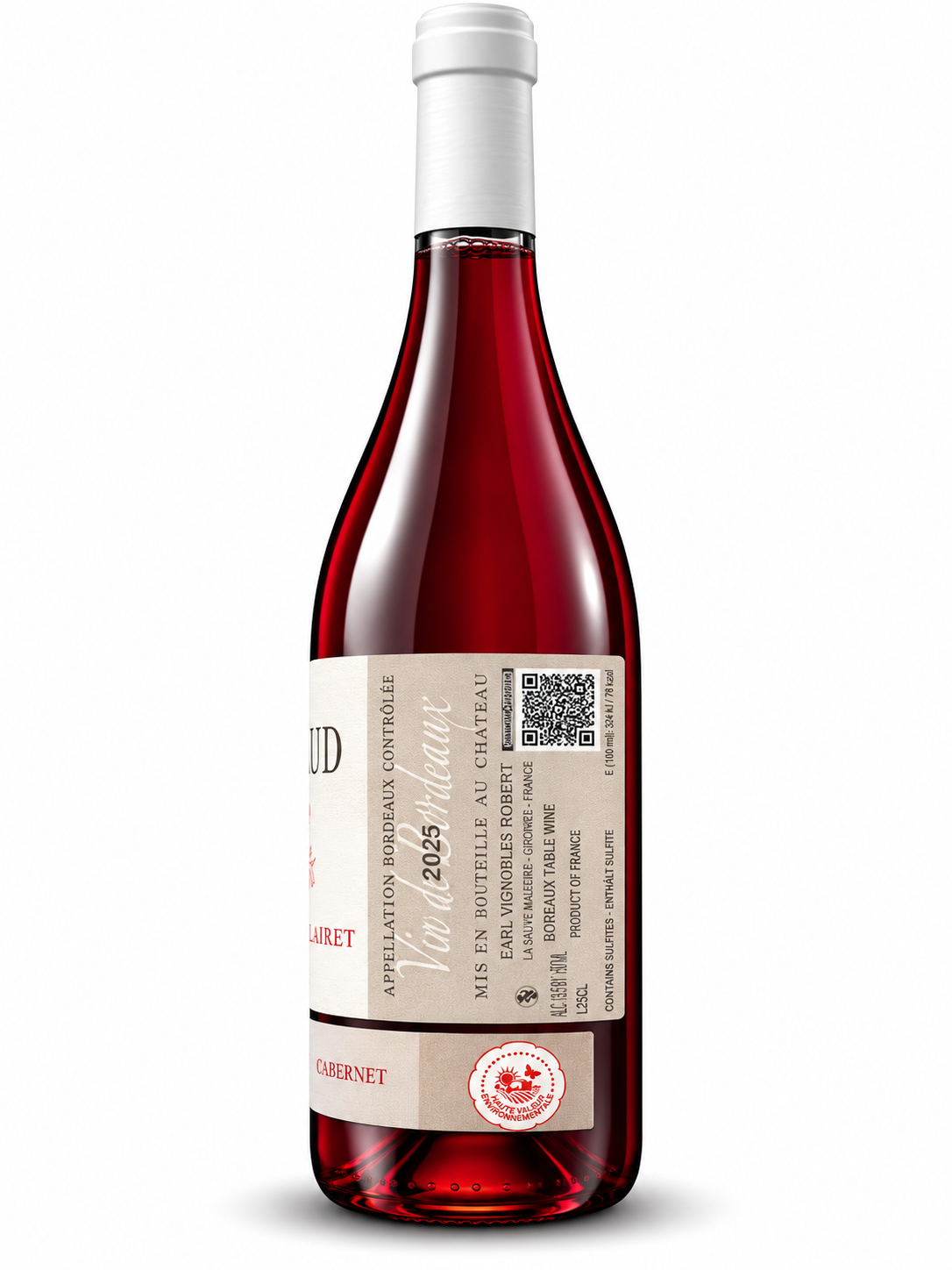 圖爾科酒莊｜2025 波爾多 Clairet 深粉紅葡萄酒