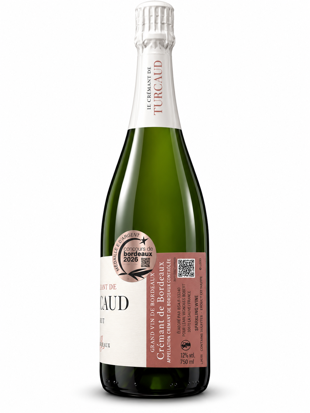 圖爾科酒莊｜波爾多經典 Brut 不甜型白氣泡酒
